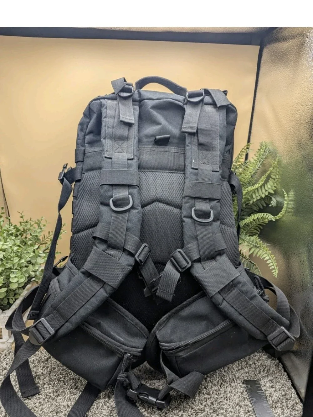 Molle Tactical Assault Backpack Multi Pocket Adjustable Padded Abs Expandable